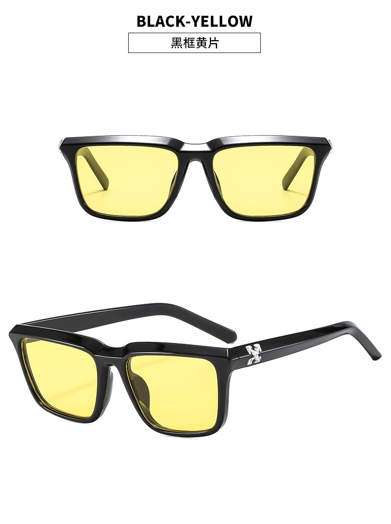 ins慵懒风格遮阳防晒太阳眼镜男 墨镜女高级感glasses太阳镜批发详情16