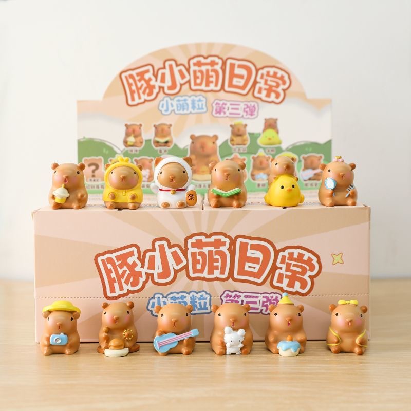 新款九尾狐山海灵狐潮玩盲盒手办网红公仔桌面装饰摆件礼物批发详情25