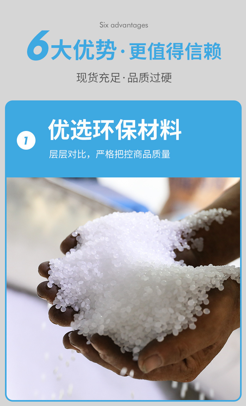 白色快递袋服装包装袋防水防爆包裹袋加厚全新料封口打包袋批发详情8