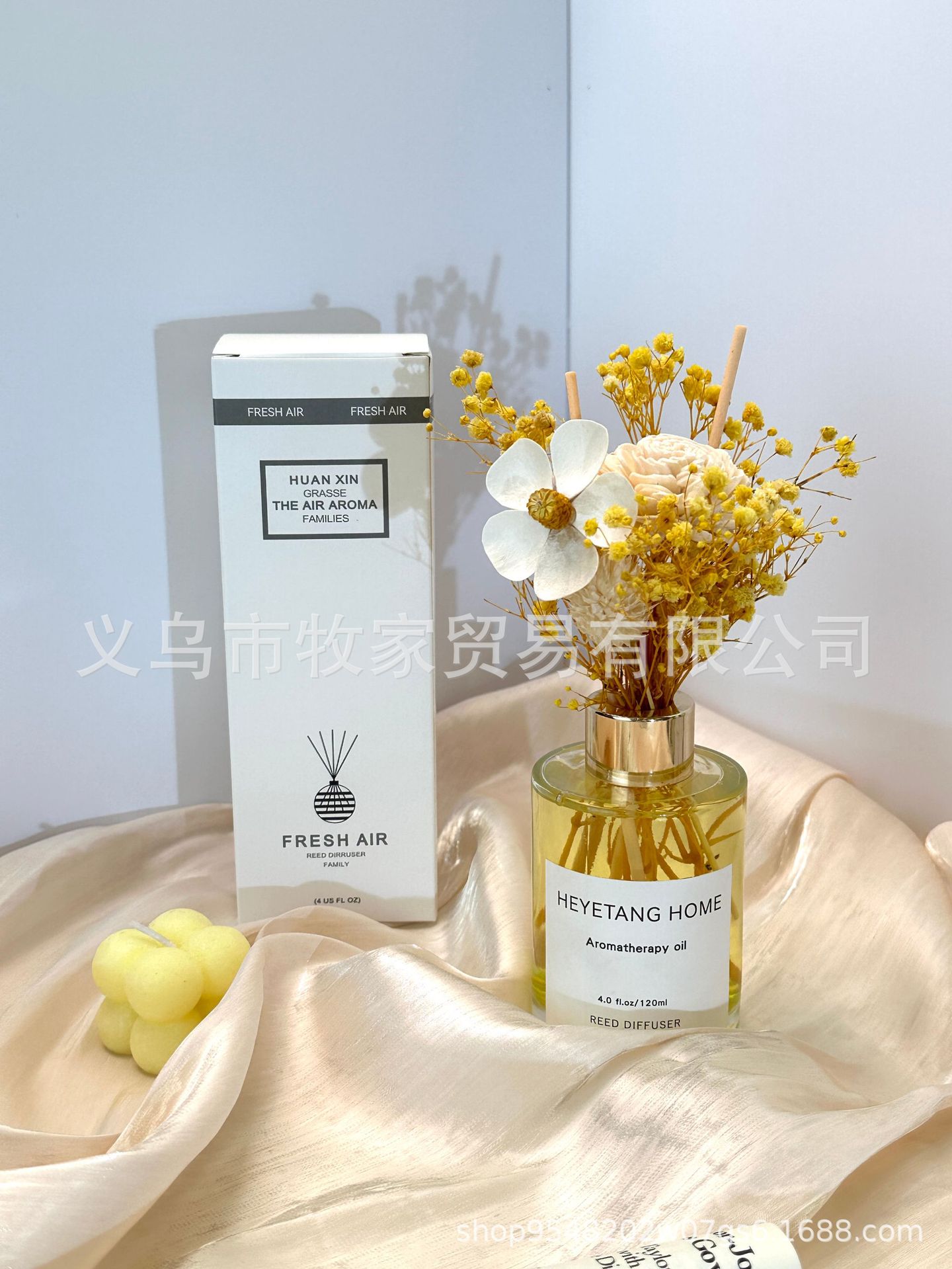 无火香薰摆件卧室持久花香薰装饰干花精油香氛室内详情15