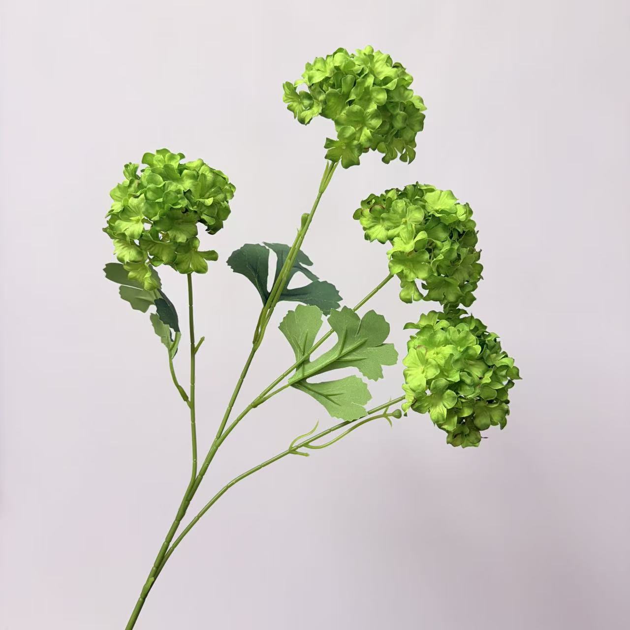 梦幻4头绣球仿真花婚庆婚礼堂布景插花家居假花批发多头仿真绣球详情16