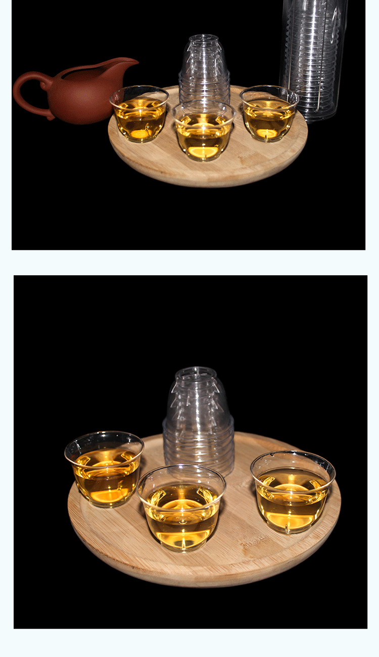 Wholesale of hardened aviation cups, disposable hard cups, transparent plastic cups, household and commercial drinking cups, high-temperature resistant drinking cups pic 9