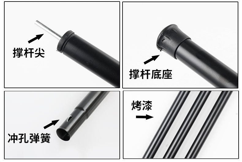 黑色圆柱形大口径通风管不锈钢水管金属制品详情11