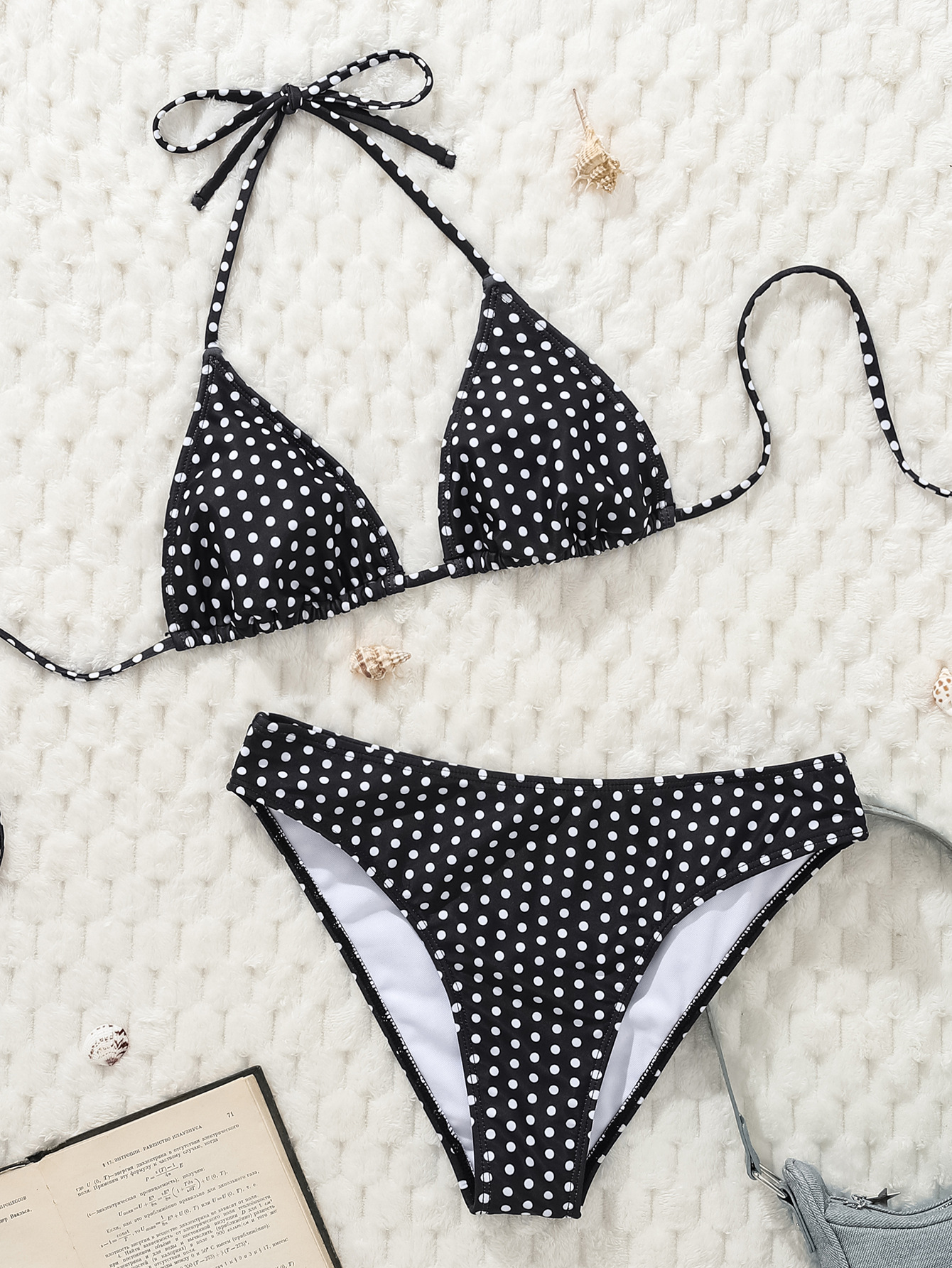 2026 New European and American cross-border bikini print leopard print strap triangular cup sexy bikini two-piece swimsuit for women pic 42