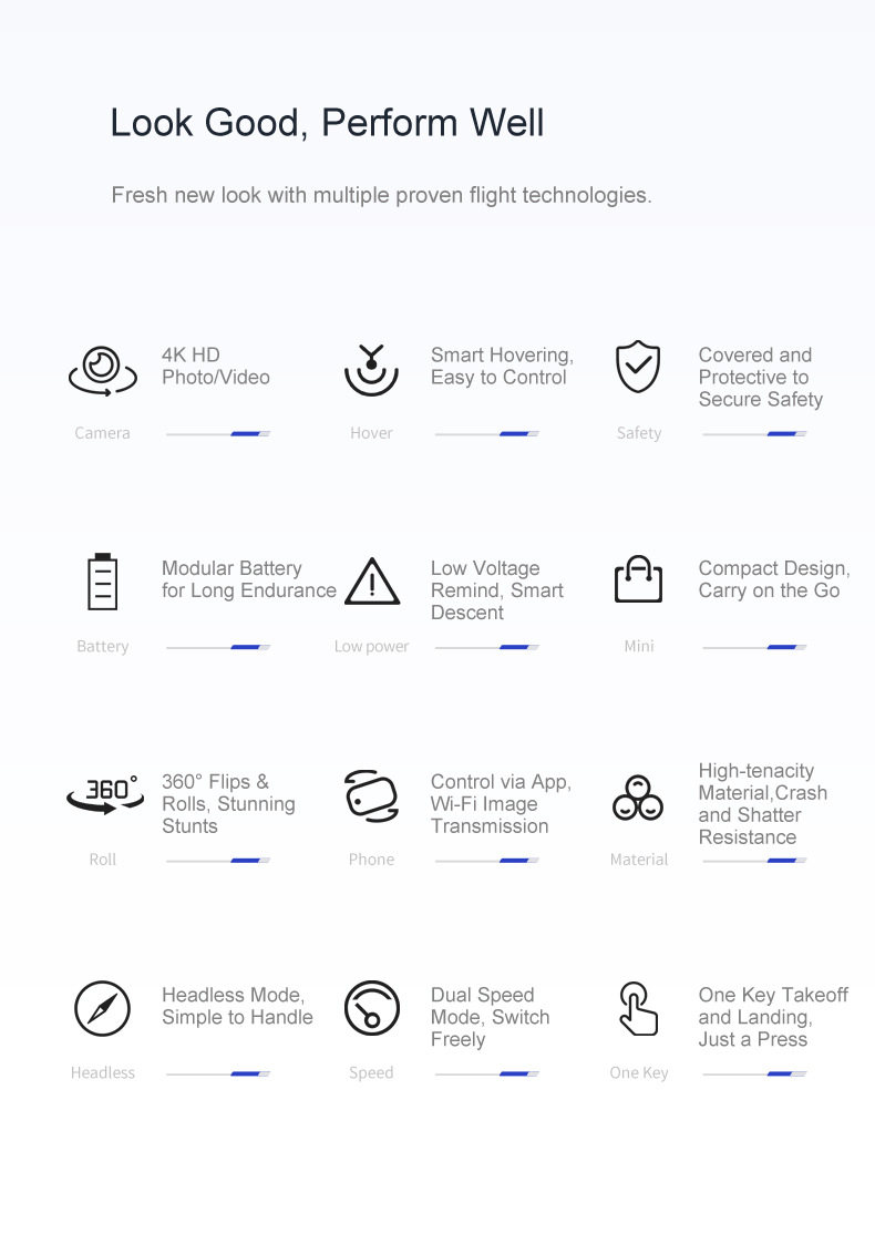 Cross-border mini bestseller Mini Quadcopter drone 8K grid pocket aircraft remote control plane pic 5