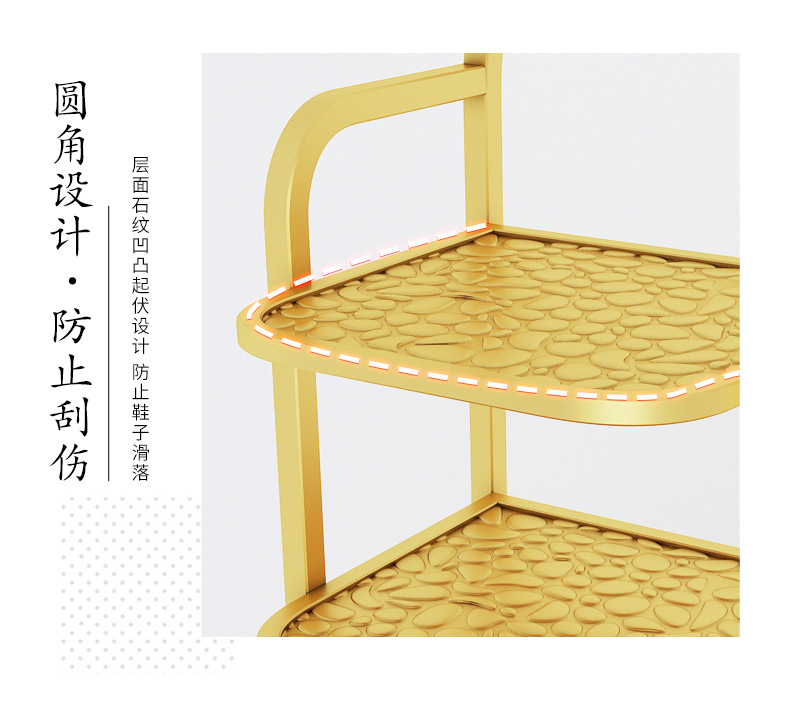 小窄门鞋架简易经济型多层防尘铁艺鞋柜家用省空间放夹缝详情6