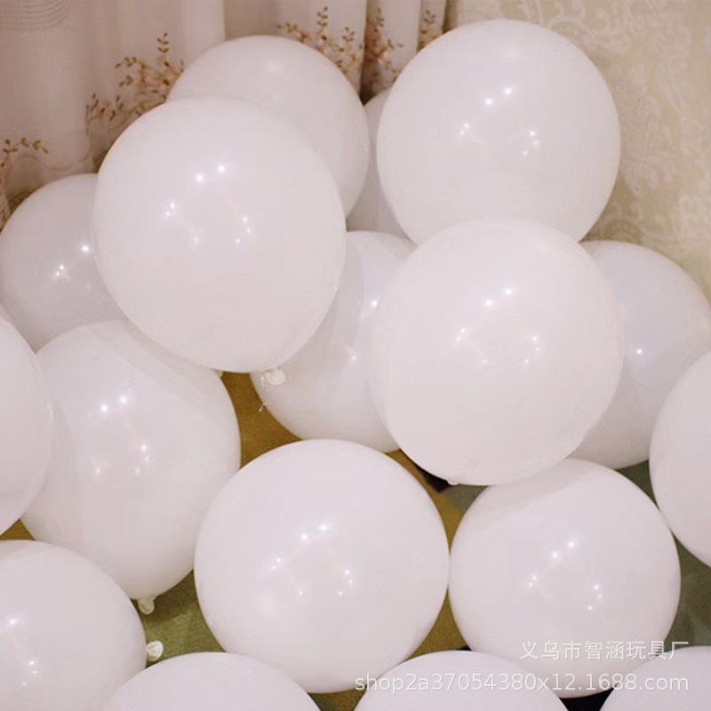 1.5g10寸马卡龙气球批发厂家生日氛围布置婚礼婚庆装饰糖果色乳胶详情17
