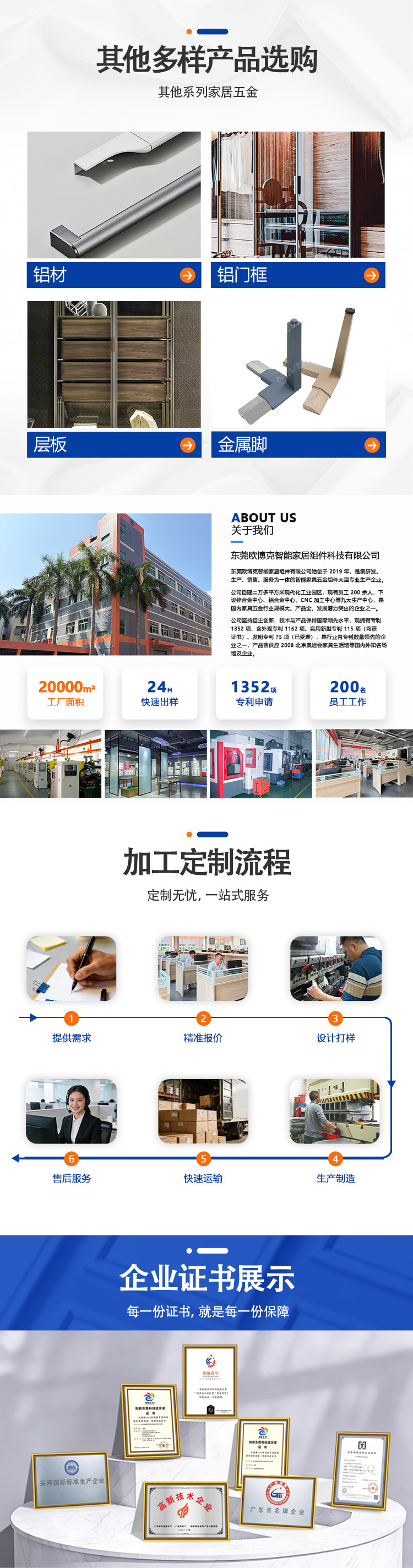 美式亮黑方形拉手现代简约衣柜橱柜抽屉把手大门把手通用门把手详情5