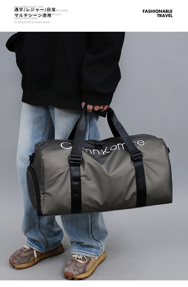 跨境健身包女干湿分离游泳运动训练包男手提登机包旅行袋短途行李详情34