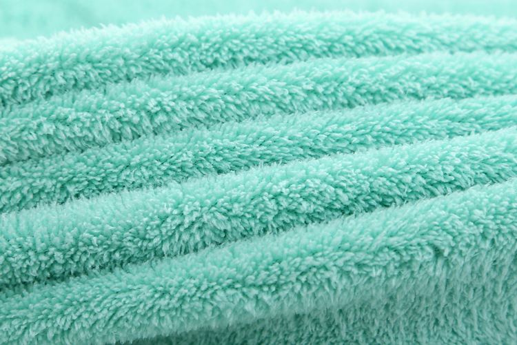 【 Chi Jia 】 Bath towel Superfine fiber 70*140 Coral Fleece thickened adult beach Absorbent Soft Gift manufacturer pic 20