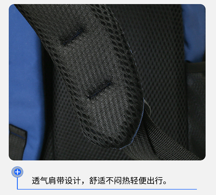 2024时尚简约新款双肩包潮休闲商务电脑包耐磨大容量旅行外出背包详情30