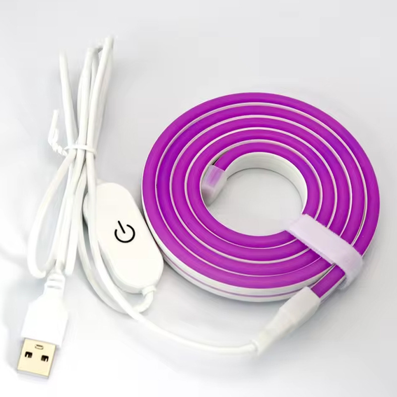 USB灯带5V低压柔性霓虹硅胶灯条防水led化妆镜床头电视背景氛围灯详情21