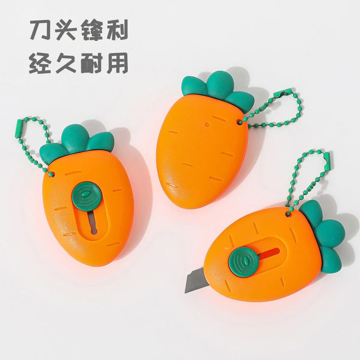 Mini utility knife, fruit-shaped, paper cutting, package opening, cute student utility knife, portable unboxing, stationery, handmade knife pic 17