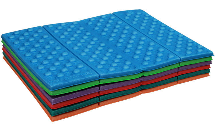 户外便携轻巧蜂窝XPE泡沫四折叠坐垫单人防潮迷你耐脏详情2