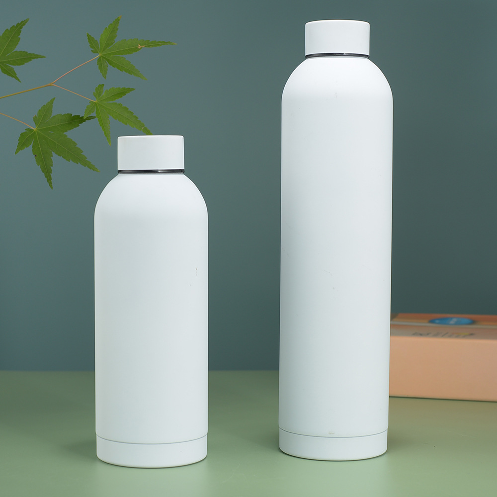 美式橡胶漆小口瓶户外真空户外运动水瓶车载跨境304不锈钢保温杯详情7