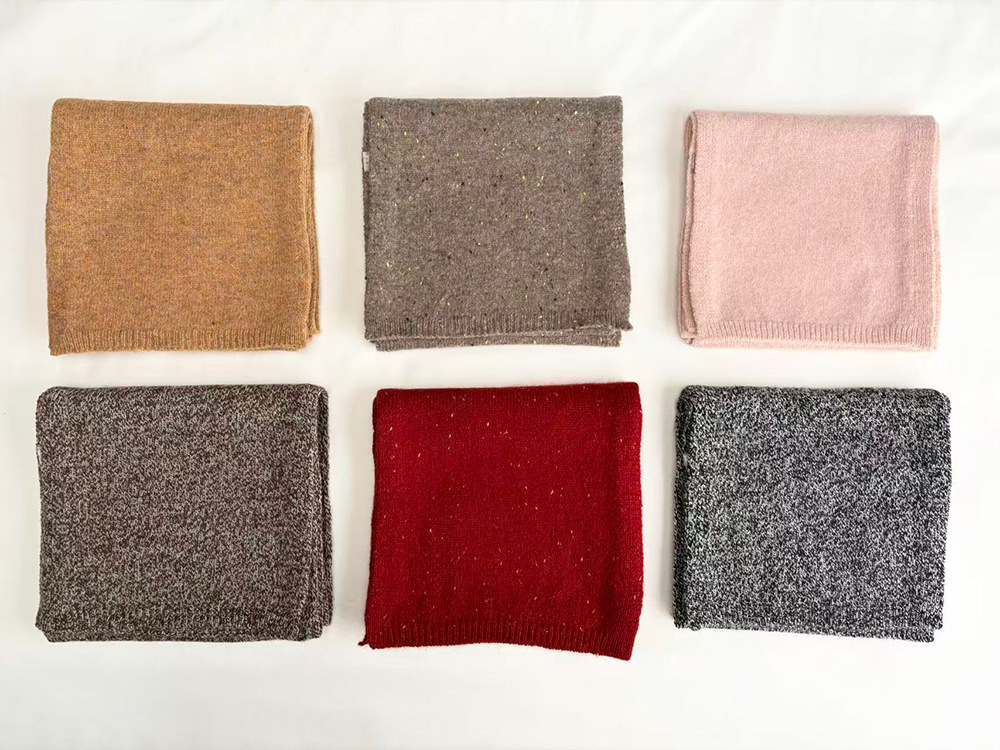 100% pure wool scarf for women, Korean style, versatile, men's short neck protection, warm, parent-child, couple skin-friendly pic 7