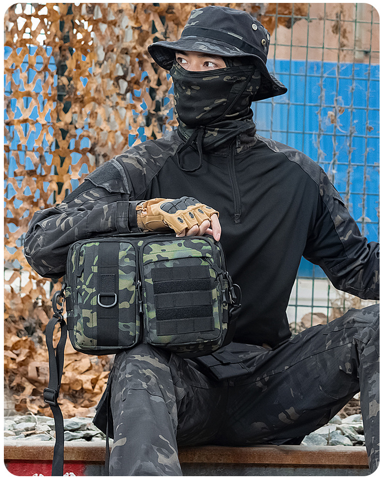 New commuter bags, multi-functional camouflage crossbody bags, outdoor sports lightweight single-shoulder bags, and travel lull bags pic 12