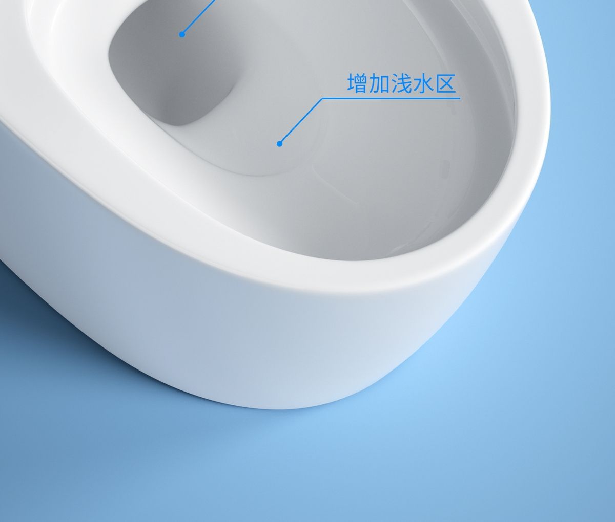 A new type of high-temperature toilet with a single row of holes at the bottom, featuring a siphonic suction system for household use, strong suction power, and a large diameter pic 12