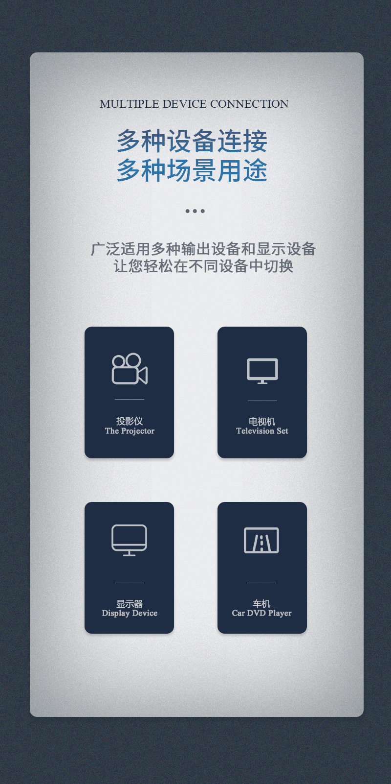 1080P无线同屏器投屏器手机连电视直播家用高清横竖屏5G双频通用详情12