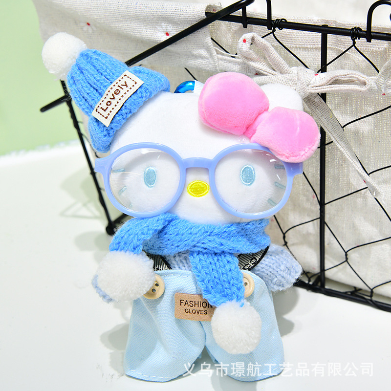 凯蒂猫小挂件可爱hellokitty毛绒公仔玩偶包包挂饰Kitty创意潮品详情5