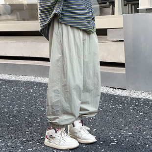 熊猫圆圆渐变男童夏季套装 2024跨境新款儿童短袖二件套织里童装详情12