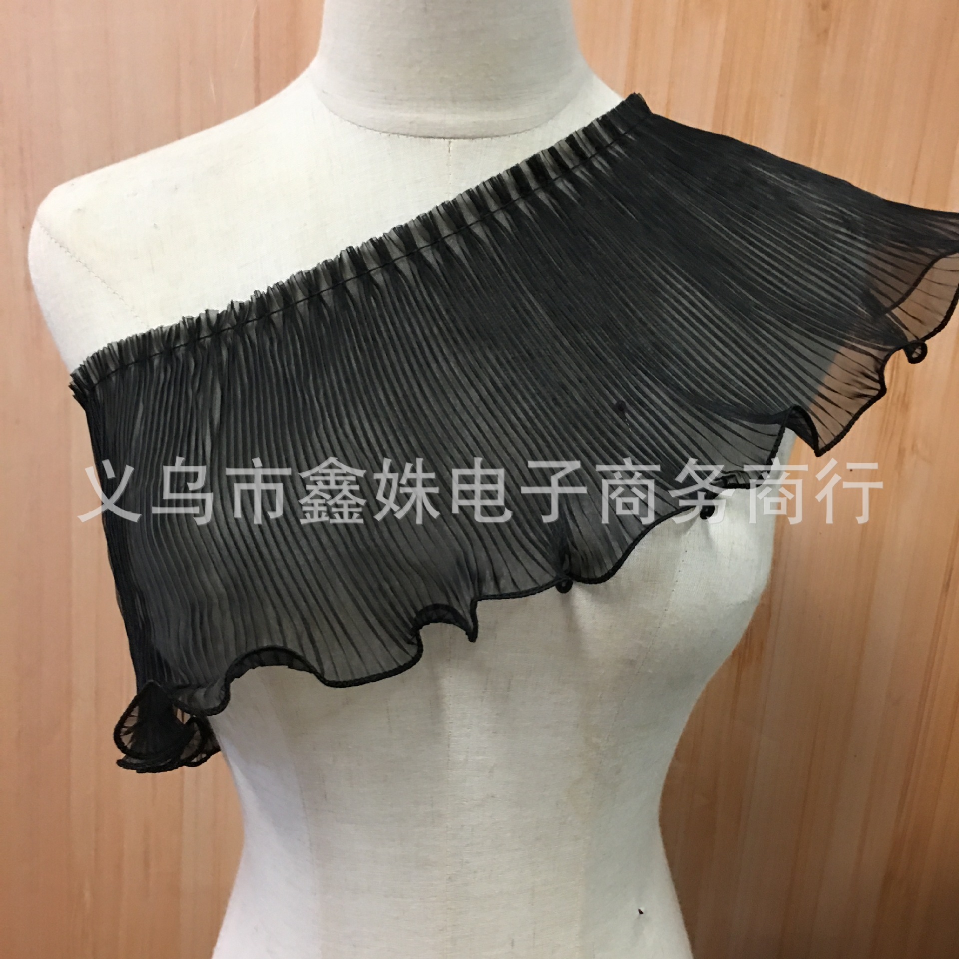 New chiffon pleated lace high-density clothing accessories pic 9