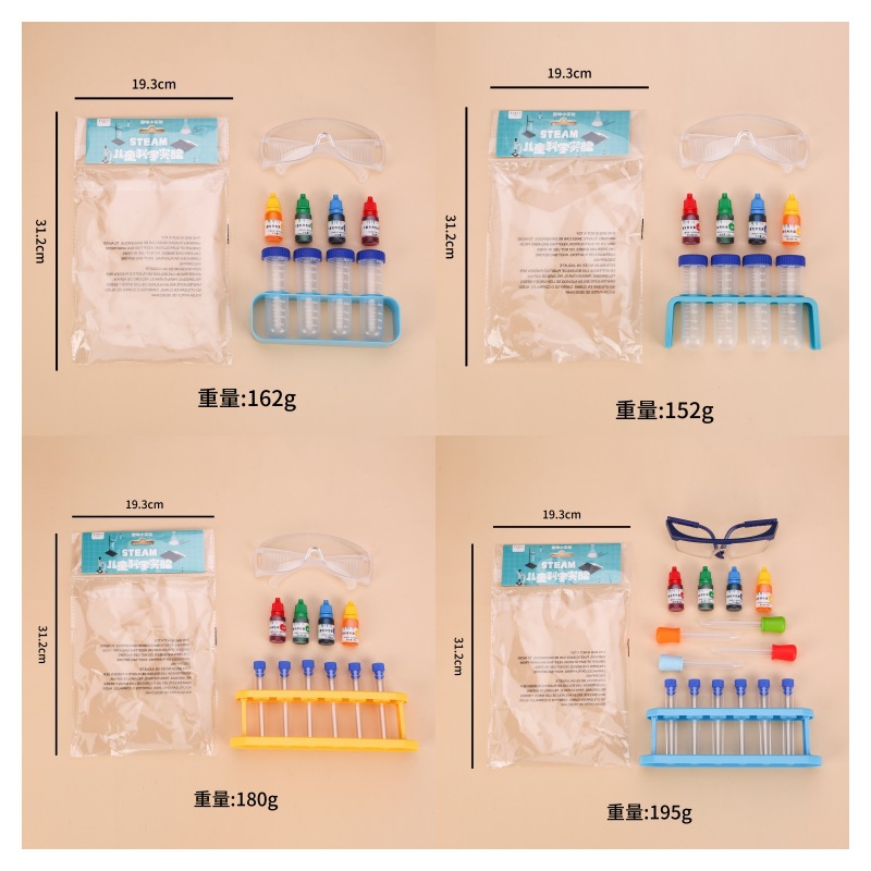 Scientific experiment teaching aid accessories: test tube rack, test tube dropper set, chemical experiment accessories, toys, STEAM materials pic 2