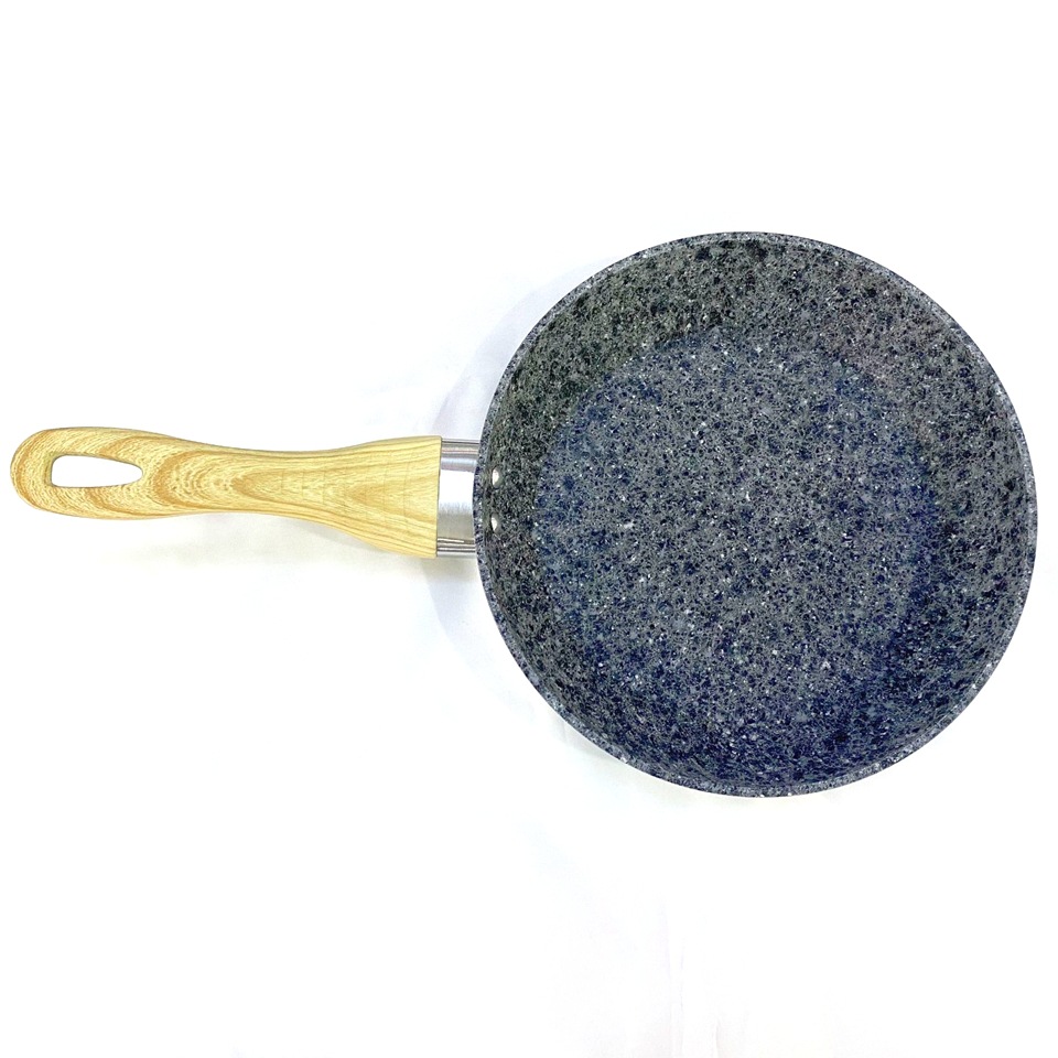 FRY PAN Granite tourmaline non-stick, smoke-free frying pan, egg frying pan, barbecue pan, Wear-resistant frying pan pic 2