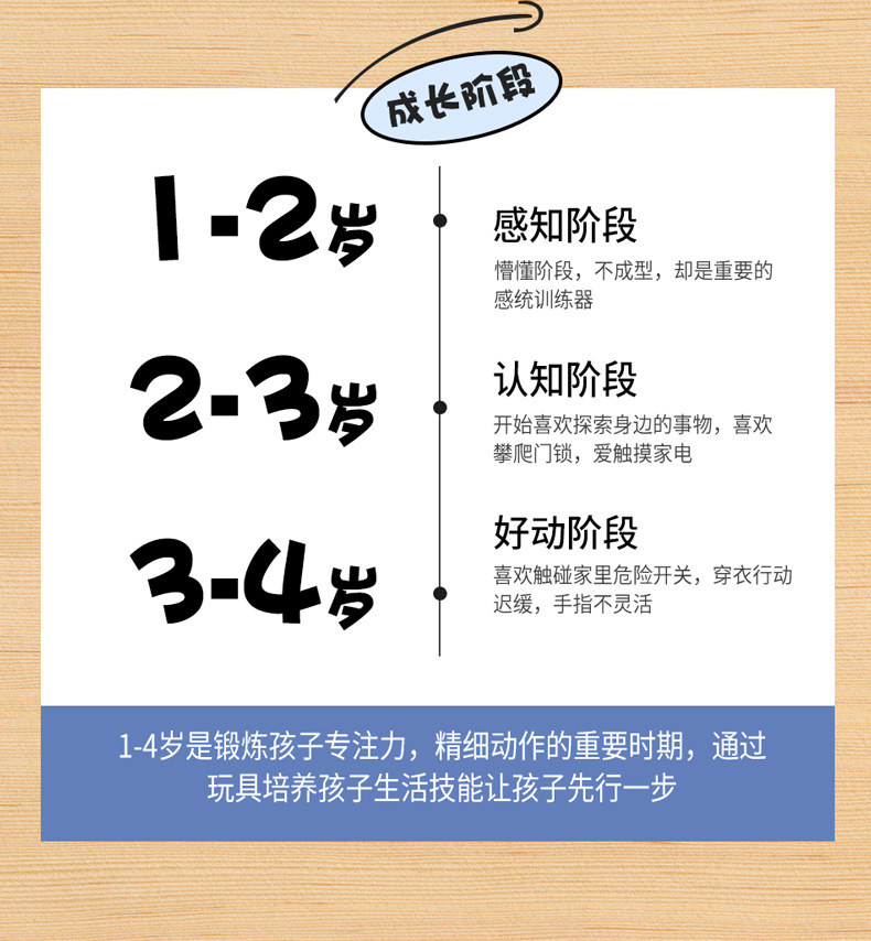 跨境木制儿童早教立体解锁忙碌小方块宝宝忙碌板玩具批发详情102