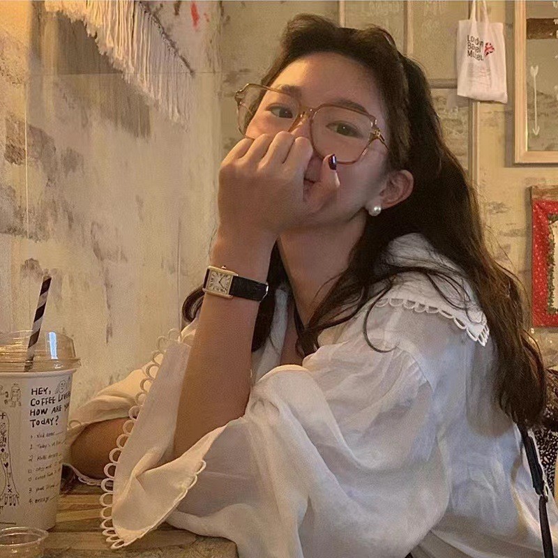 925银针施家珍珠耳钉韩国小众高级感耳环通勤百搭高品质耳饰批发详情6