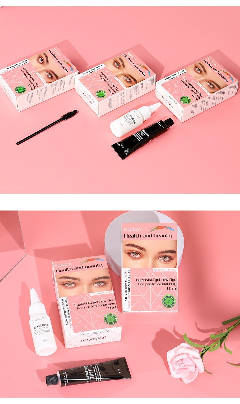 新款艾可熙儿ICONSIGN染眉膏 懒人染眉毛染色剂 自然显色防水持久详情10