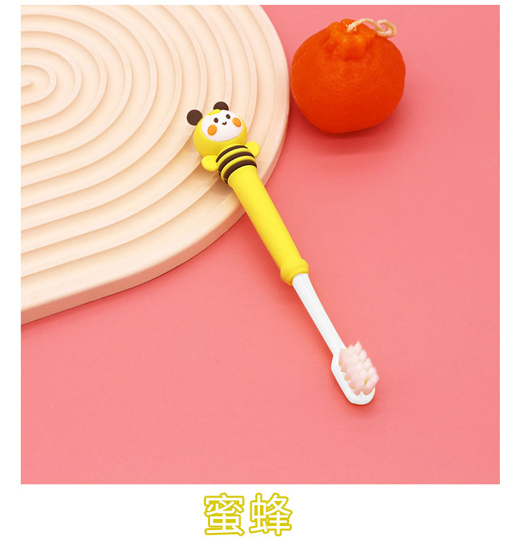 厂家供应卡通儿童牙刷口腔清洁小头软毛牙刷2-6岁幼儿万根毛牙刷详情13