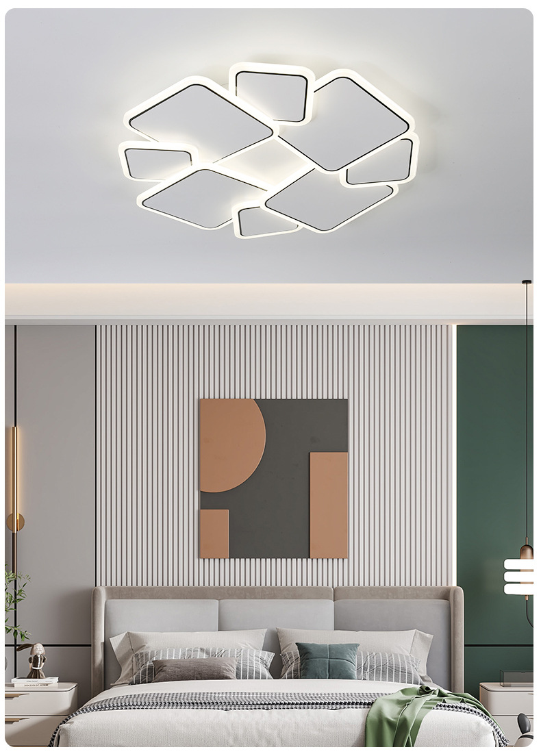 全光谱护眼卧室吸顶灯led高级感现代简约客厅灯中山家装灯饰厂详情7