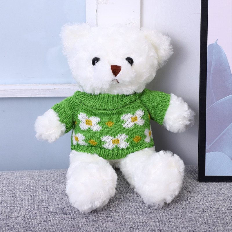 潮流玩具泰迪熊毛绒玩偶批发哭娃可爱柔软儿童礼物详情3