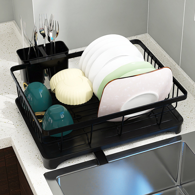 厨房碗碟碗筷收纳架水槽橱柜置物架碗架盘子沥水架放碗盘收纳盒子详情19