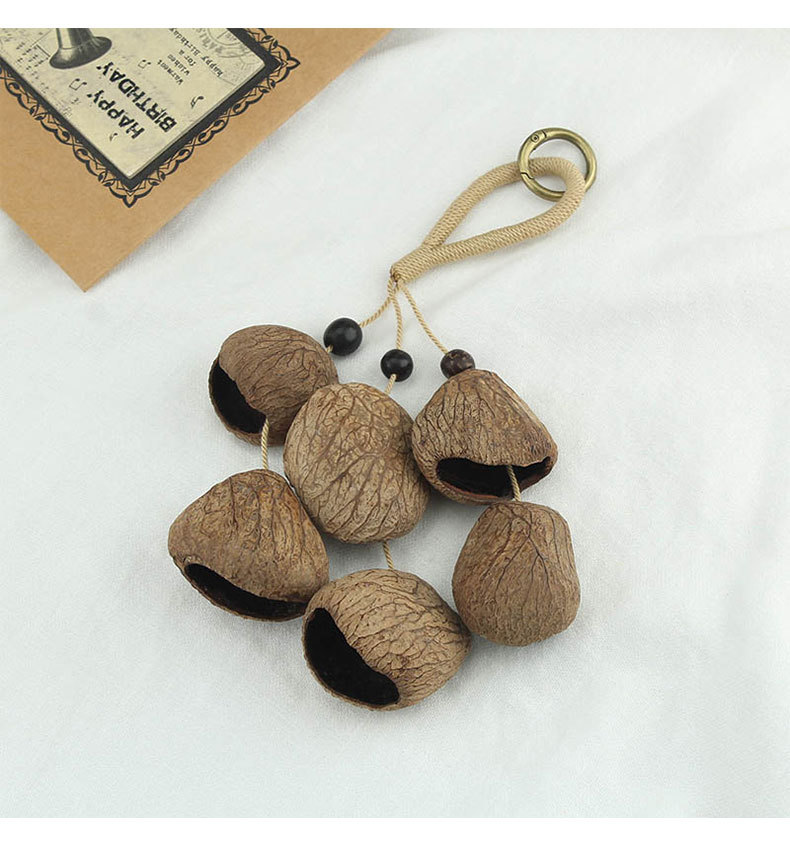 森系果壳摇铃包挂手工风铃音疗愈挂铃钥匙扣车挂植物果实原料挂件详情10