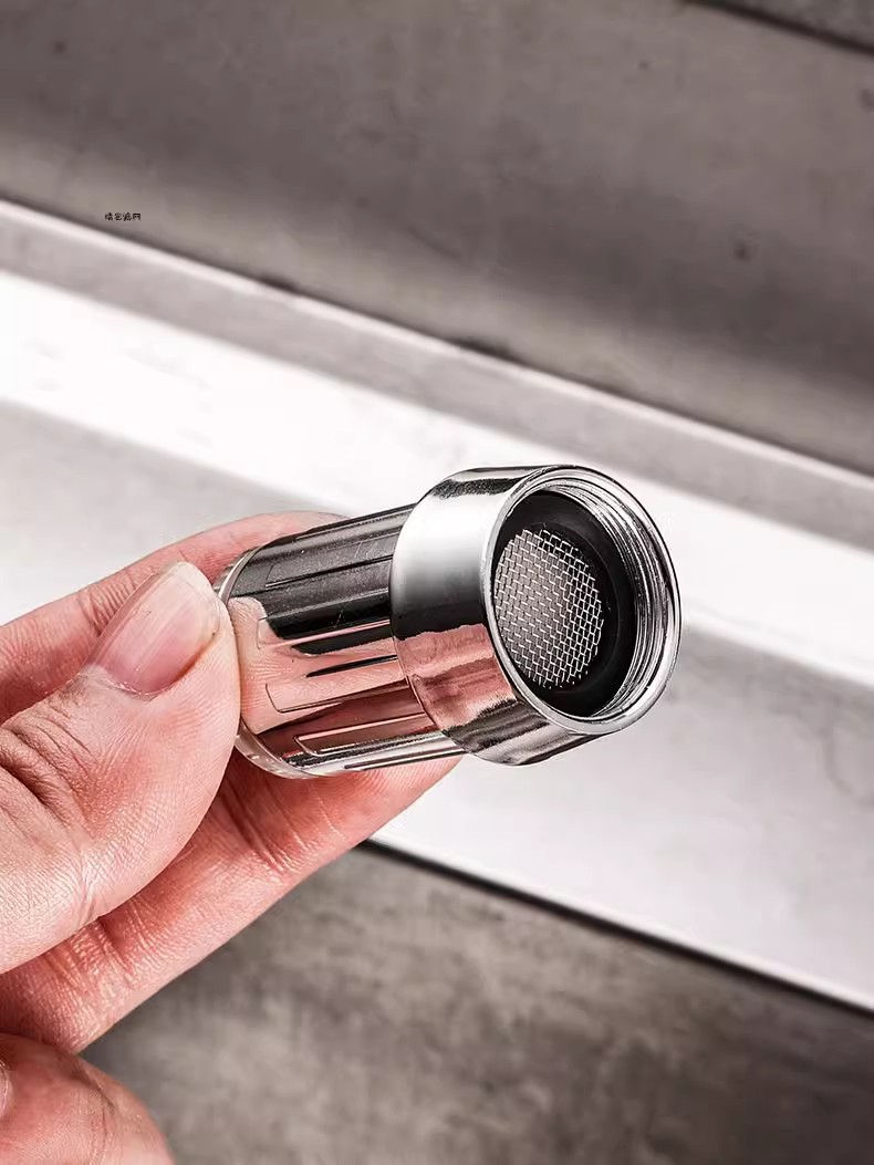 测温变色水龙头发光变色led冷热灯光智能温控不插电冷热水出水嘴详情8