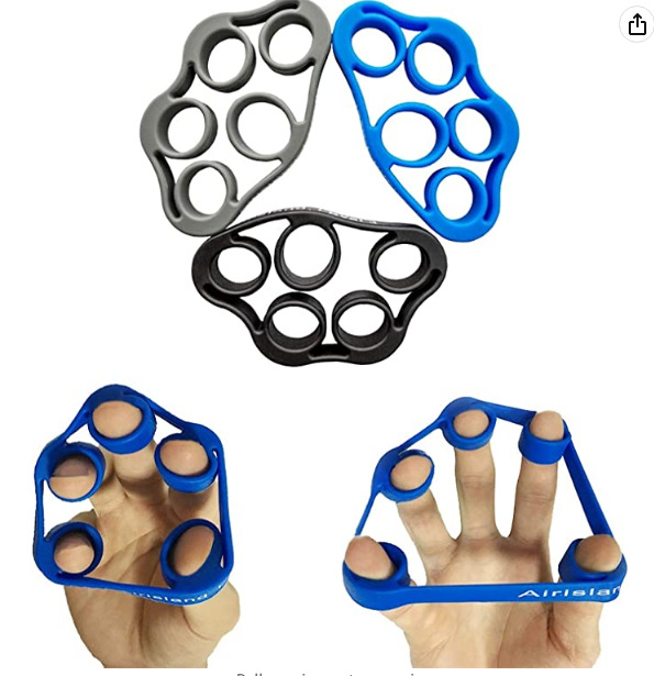 Cross-border silicone finger tension ring, finger trainer, finger exercise device, hand rehabilitation tension device, five-finger trainer pic 12