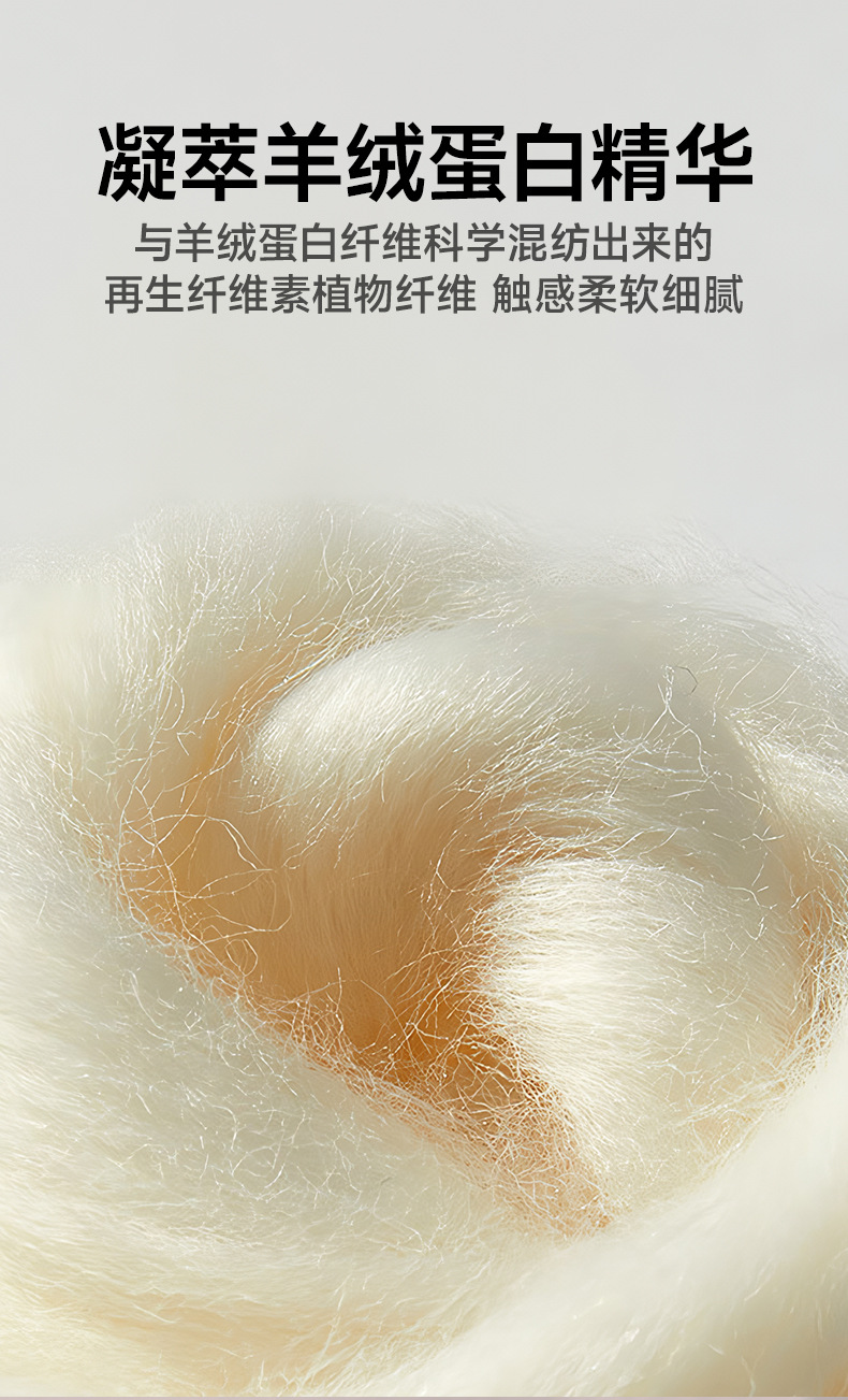 男士羊绒蛋白护膝保暖裤男厚款加绒中老年高腰深裆摇粒绒棉裤女款详情3