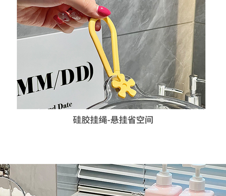 家用高颜值透明加厚纹理洗衣盆多功能壁挂洗脚盆塑料厨房洗菜盆子详情25