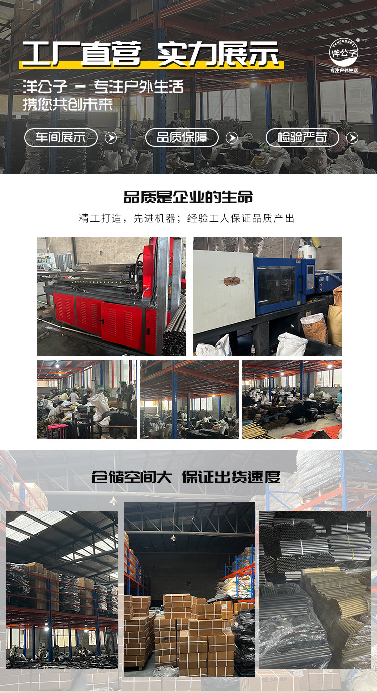 洋公子户外便携式烧烤蛋卷折叠桌露营摆摊野餐地摊折叠桌一件代发详情5