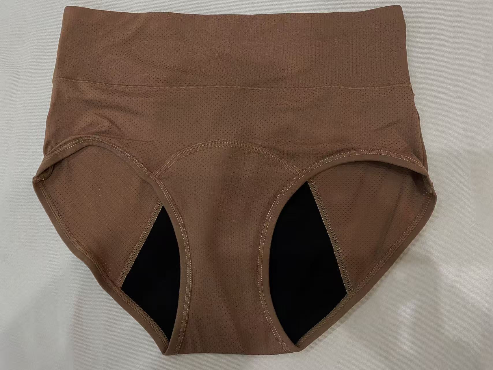 亚马逊爆款女性多色可选层吸收经期女士内裤透气孔防漏经期生理裤详情13