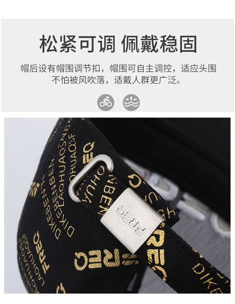 The new FREQ embroidered letter baseball cap is fully printed with English letters, providing shade and sun protection. It is fashionable and casual for both men and women in spring and autumn pic 4