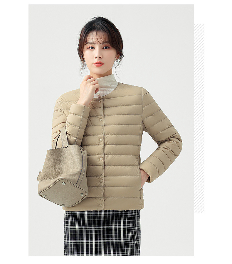 2025跨境新款轻薄羽绒服外套女秋冬羽绒服内胆轻型薄款时尚保暖详情23
