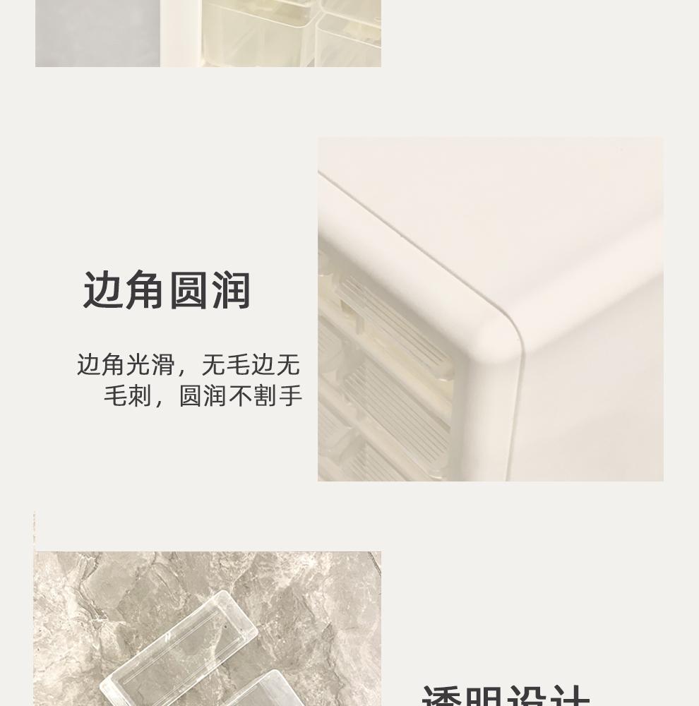 抽屉式零件盒收纳柜箱家用分格塑料透明工具盒收纳物料盒子大容量详情14