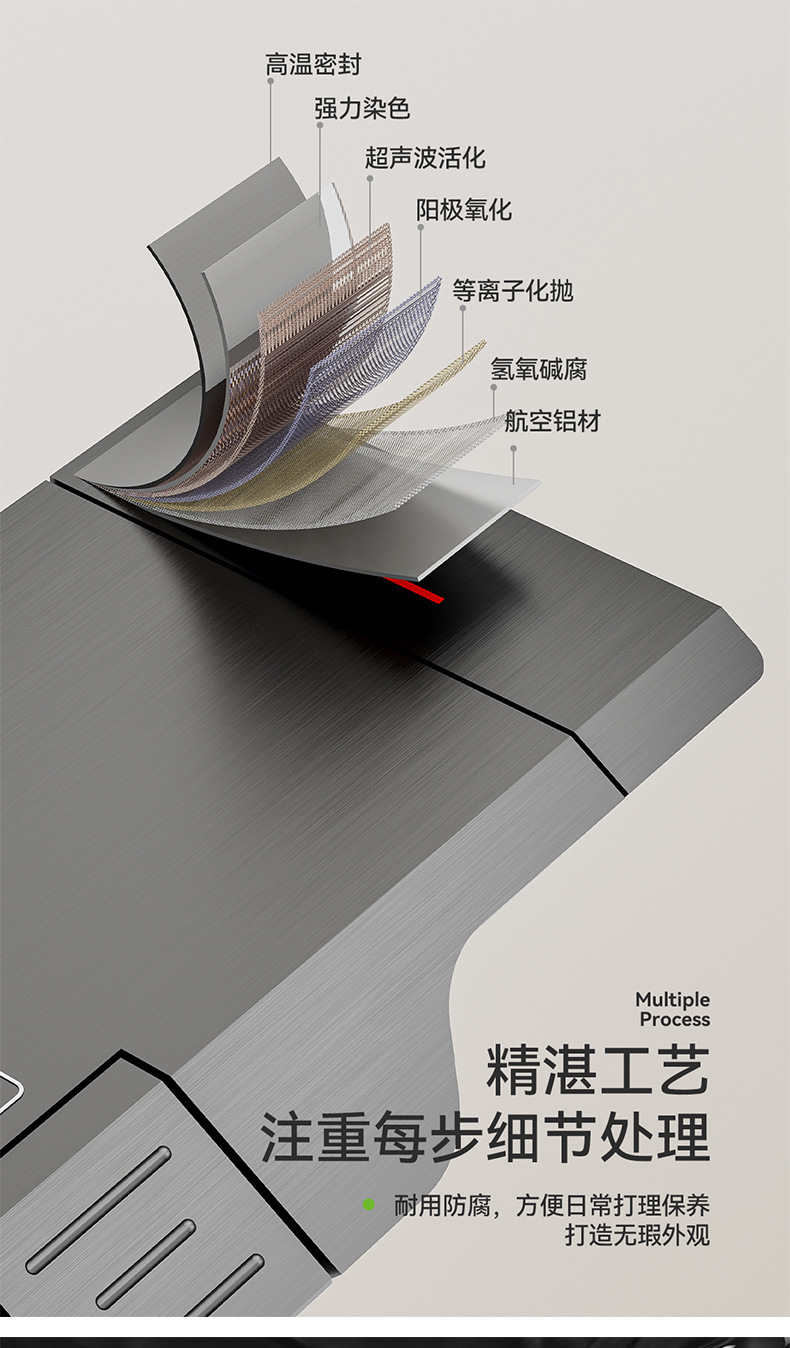 Carefully selected simple shower head, no top spray, large water volume gun, grey shower head set, pressurized hotel shower head wholesale pic 8