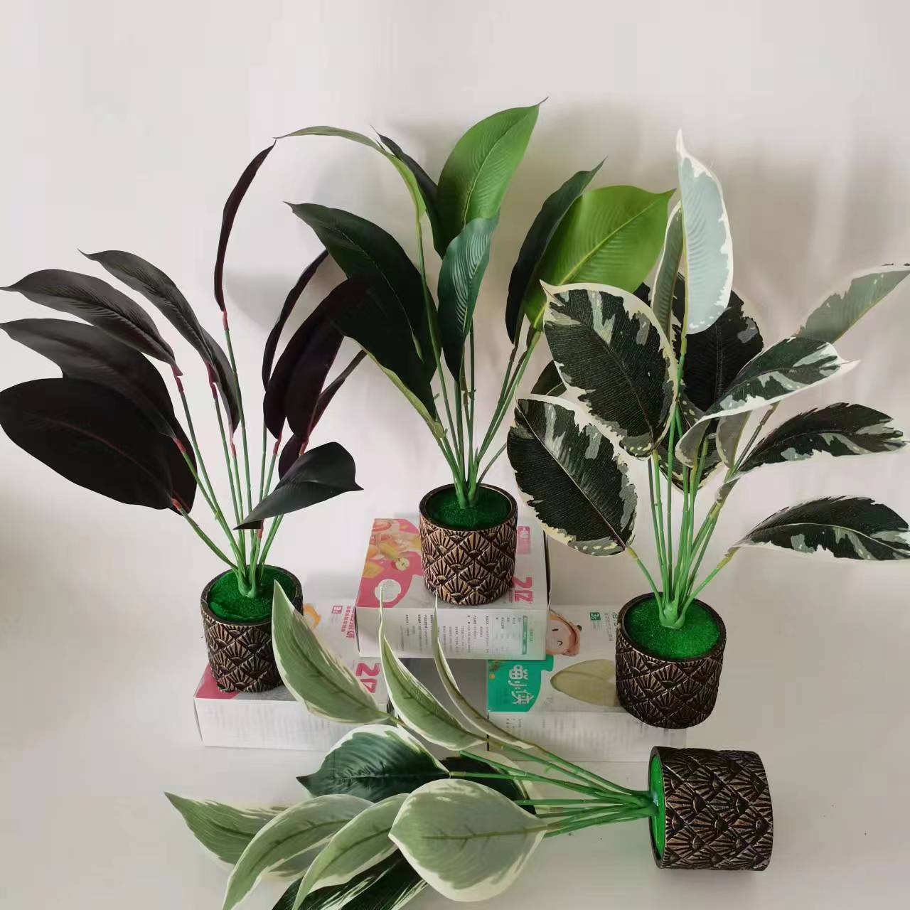 仿真盆栽室内装饰宠物园艺摆件仿真植物绿植盆景装饰品创意盆栽详情7