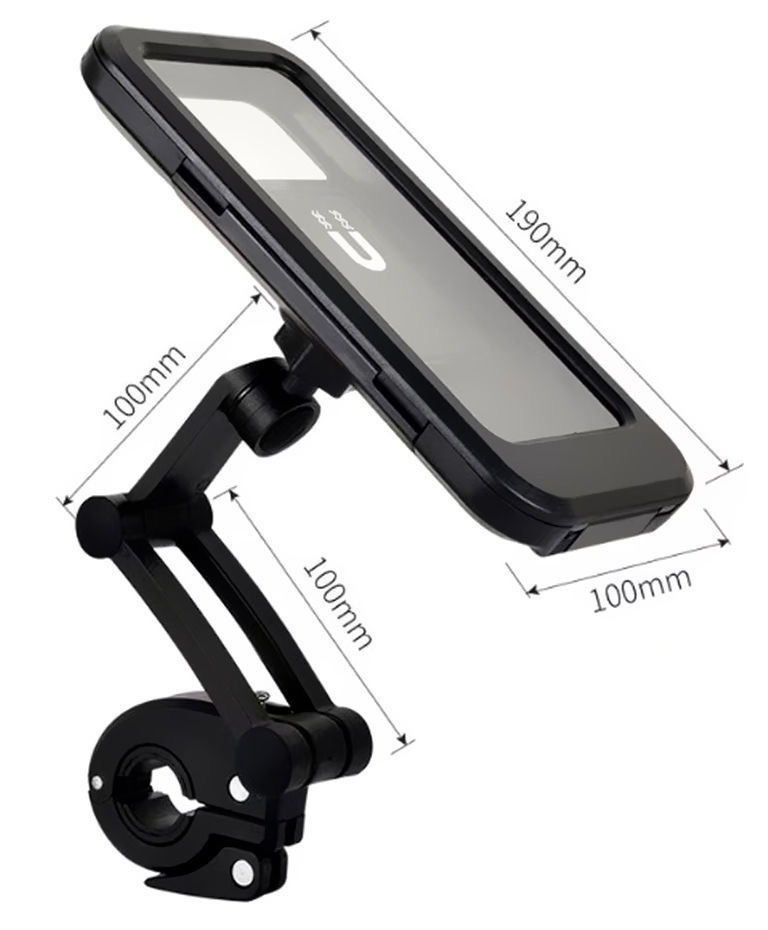 Electric vehicle mobile phone waterproof stand magnetic easily accessible, motorcycle magnetic rainproof mobile phone stand navigation manufacturer wholesale pic 6