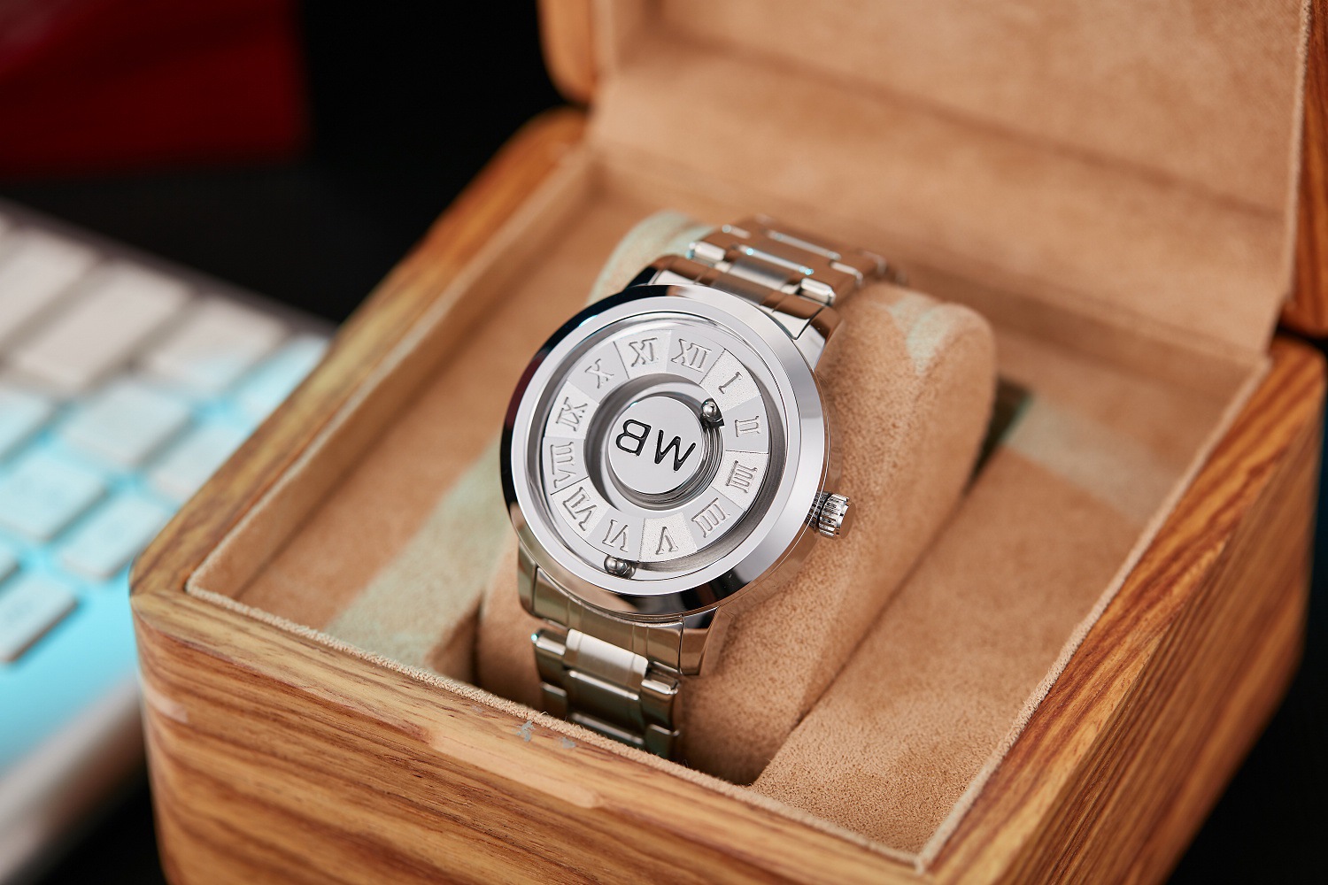 石英表男表炫酷个性男士概念手表男黑科技磁力悬浮博士通BESTWIN详情19