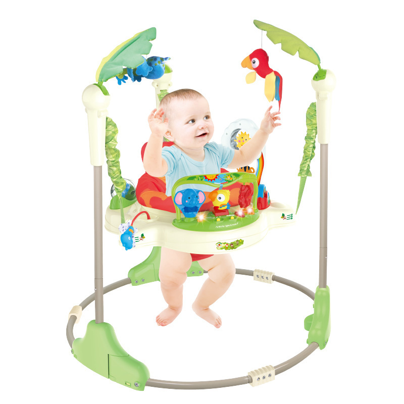 Cross-border baby jumping chair, fitness frame, music toy, newborn baby jumping park, multi-functional jumping swing pic 23